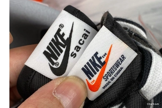 Anthracite Black Sacai Nike LD White BV0073-001 Waffle 0119